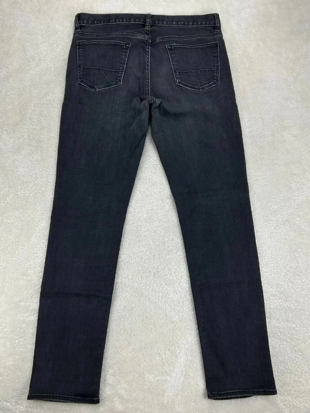 Banana Republic Traveler Jeans Mens Slim Fit Straight 32x34 Denim Charcoal